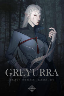Greyurra Xorlarrin Made an OC for a friend's DnD campaign. She's a szarkai drow, so she was raised to be a spy in the surface world.