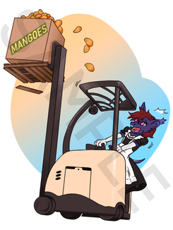 Sticker Commission for "D"