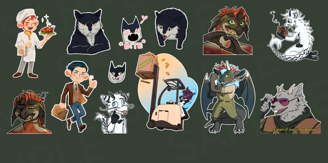 Chibi &amp; Stickers ✦ 2o-4o+